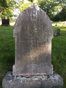 TD Weld gravestone front