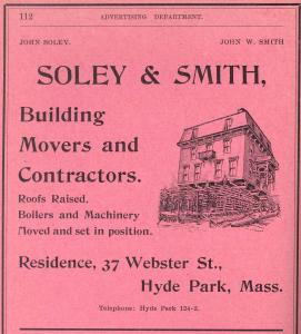 0196. Soley Smith Building Movers and Contractors