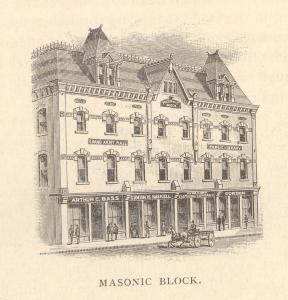 0239. Masonic Block Illustration