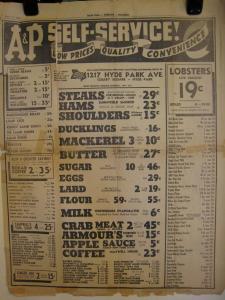 0510. A&P Self Service Advertisement, 1938